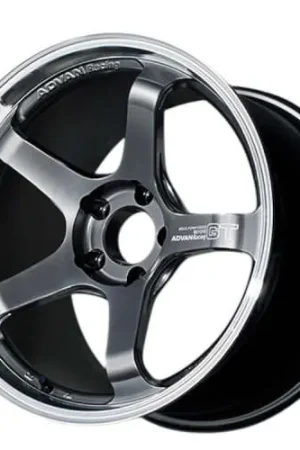 Certified Advan Racing GT BEYOND 5x100 17x7.5 +38 RACING TITANIUM BLACK