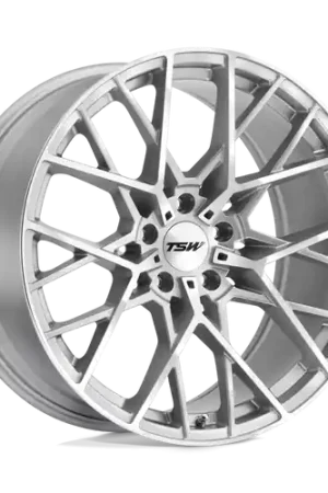 New Release TSW SEBRING 5X120 20X8.5 +35 SILVER W/ MIRROR CUT FACE