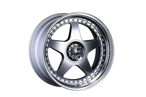 Authentic SSR Professor SP6 5x120 19X10-9 MD Disk Titan Silver
