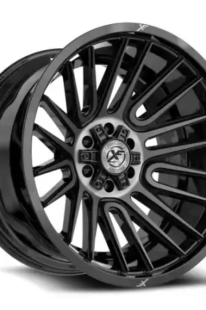 XF Off-Road XF-234 6x135/6x139.7 20x9 +0 Gloss Black & Brushed Double Dark Tint High Quality