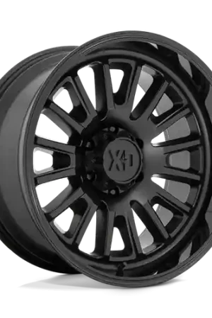 XD XD864 ROVER 8X170 22X10 -18 SATIN BLACK WITH GLOSS BLACK LIP Price Drop