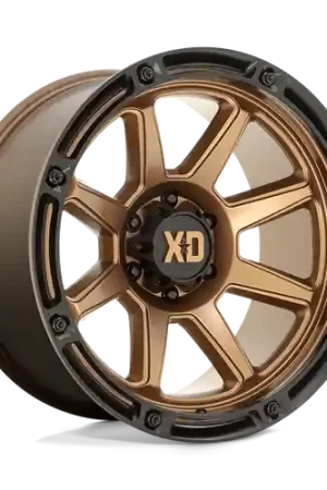 XD XD863 6X135 20X9 +18 MATTE BRONZE WITH BLACK LIP Clearance