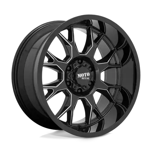 Best Price Moto Metal MO806 8X170 20X9 +0 GLOSS BLACK MILLED