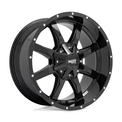 Affordable Moto Metal MO970 6X135/6X139.7 18X10 -24 GLOSS BLACK WITH MILLED LIP