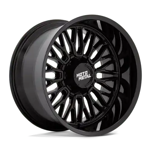 Moto Metal MO809 STINGER 8X170 22X12 -44 GLOSS BLACK Today Only
