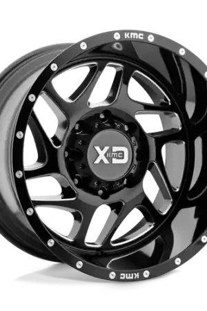 XD XD836 FURY 6X114.3 20X9 +18 GLOSS BLACK MILLED Top Pick