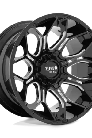 Order Now Moto Metal MO808 SNIPER 6X120/6X139.7 20X9 +0 GLOSS BLACK MILLED