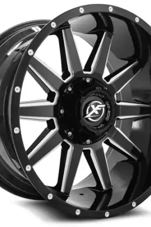XF Off-Road XF-219 5x127/5x139.7 20x9 +12 Gloss Black & Milled Luxury