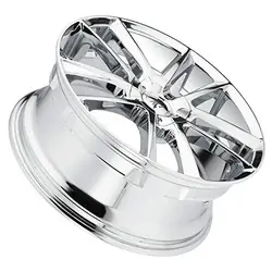 Top Pick Platinum 436C Gemini 5X100/5x114.3 17x7.5 +40 Chrome Plated