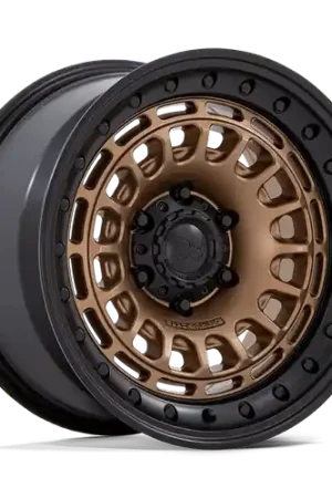 Black Rhino BR014 SAHARA 6X135 17x9 -12 MATTE BRONZE W/ GLOSS BLACK LIP Special Offer