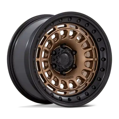 Black Rhino BR014 SAHARA 6X135 17x9 -12 MATTE BRONZE W/ GLOSS BLACK LIP Special Offer