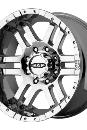 Authentic Moto Metal MO951 6X135 17X9 -12 CHROME
