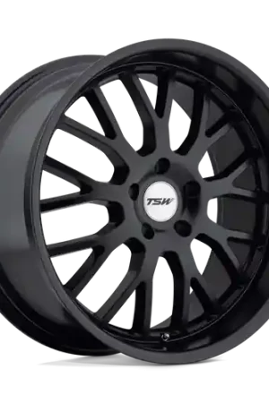 TSW TREMBLANT 5X114.3 18X9.5 +20 MATTE BLACK Direct From Manufacturer