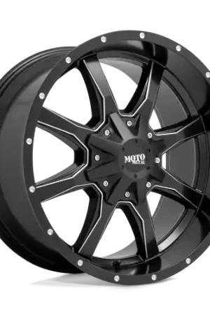 Moto Metal MO970 6X120/6X139.7 17X8 +0 SEMI GLOSS BLACK MILLED Buy Today