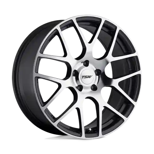 TSW NURBURGRING 5X112 21X10.5 +32 GUNMETAL W/ MIRROR CUT FACE Worldwide Shipping