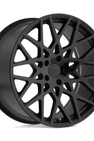 TSW VALE 5X114.3 17X8 +40 DOUBLE BLACK - MATTE BLACK W/ GLOSS BLACK FACE Viral