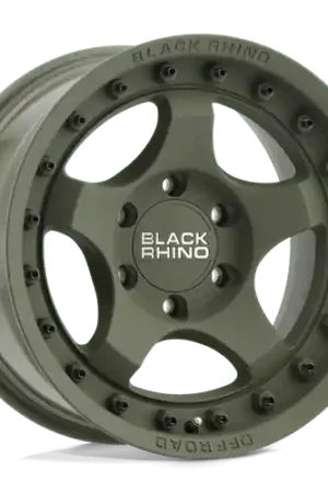Trusted Brand Black Rhino BANTAM 6X139.7 16X8 -10 OLIVE DRAB GREEN
