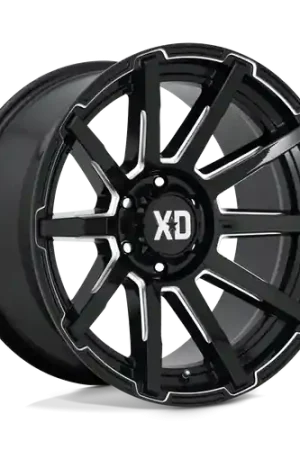 XD XD847 OUTBREAK 5X120 17X8 +35 GLOSS BLACK MILLED Time-Limited