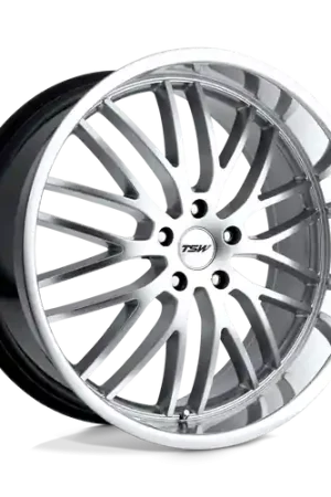 TSW SNETTERTON 5X112 18X8 +45 HYPER SILVER W/ MIRROR CUT LIP Best Price
