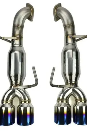 Same Day Shipping ETS Axle-Back Exhaust System w/ Muffler Blue Tips - 2022-2024 Subaru WRX