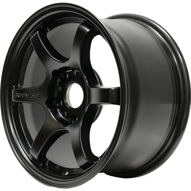 Gram Lights 57DR Semi Gloss Black 18x9.5 +38 5x100 (Single Wheel) - 2013-2024 Subaru BRZ / Scion FR-S / Toyota GR86 / 2014-2018 Subaru Forester Holiday Sale