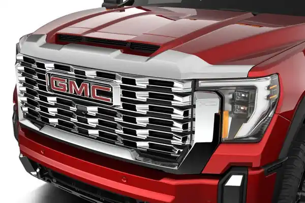 Shop Now Husky Liners 92-94 Chevrolet Blazer/95-99 Tahoe Aeroskin Hood Protector - Chrome
