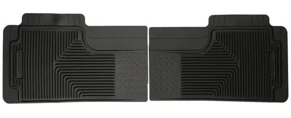 Viral Husky Liners 80-12 Ford F-150/00-05 Ford Excursion Heavy Duty Black 2nd Row Floor Mats