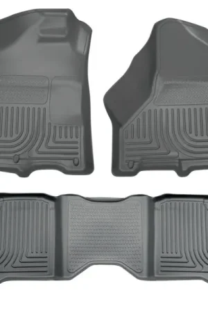 Husky Liners 2012 Dodge Ram 1500/2500/3500 Crew Cab WeatherBeater Combo Gray Floor Liners Buy Today