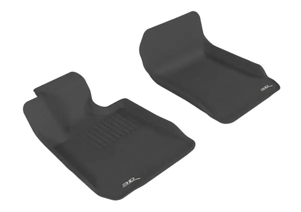 Best Seller 3D MAXpider 2006-2011 BMW 3 Series E90/E92 Kagu 1st Row Floormat - Black