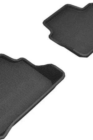 3D MAXpider 2019-2020 BMW 3 Series (G20) Kagu 2nd Row Floormats - Black Price Cut