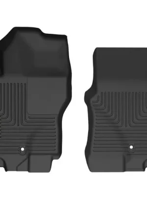 Weekend Sale Husky Liners 2022 Nissan Frontier CC Front Floor Liners - Black
