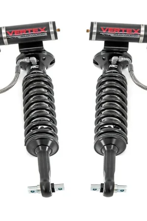Exclusive GM Front Adjustable Vertex Coilovers For 19-21 Silverado/Sierra 1500 for 3.5 Inch Lifts Rough Country