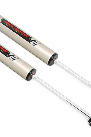 03-20 Ram 2500/3500 4WD V2 Front Monotube Shocks Pair 5.5-7 Inch Rough Country Instant Buy
