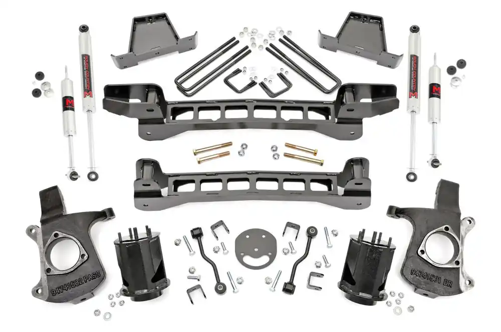 6 Inch Lift Kit | M1 Shocks | Chevy/GMC 1500 2WD (99-06 & Classic) Hassle-Free Returns