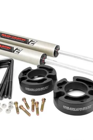 2.5 Inch Leveling Lift Kit w/V2 Shocks 04-08 F-150 Rough Country Mega Sale