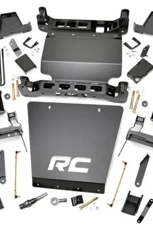 7 Inch GMC Suspension Lift Kit 14-18 Sierra 1500 Denal 4WD w/MagneRide Steel Rough Country Affordable