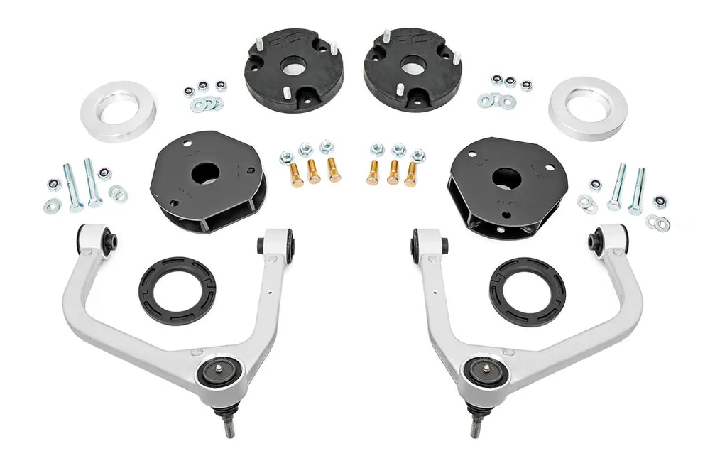Limited Offer 3.5 Inch GM Suspension Lift Kit w/Forged Upper Control Arms 2021 Tahoe/Suburban Rough Country