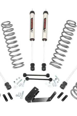 Handmade 3.25 Inch Jeep Suspension Lift Kit w/V2 Shocks 07-18 Wrangler JK Rough Country