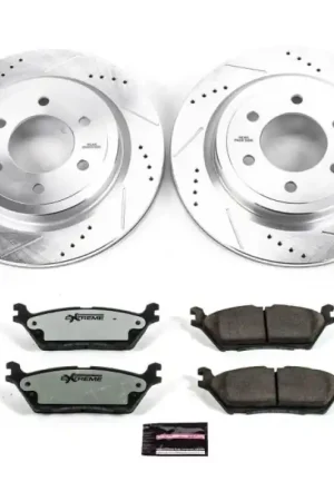 Authentic Power Stop 2018 Ford Expedition Rear Z36 Truck & Tow Brake Kit