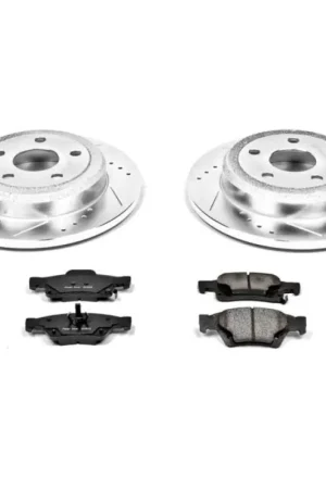 Worldwide Shipping Power Stop 11-19 Dodge Durango Rear Z23 Evolution Sport Brake Kit