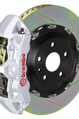 Affordable Brembo 19-22 A-Class (Excl AMG) Fr GT BBK 6Pis Cast 365x34 2pc Rotor Slotted Type1-Silver