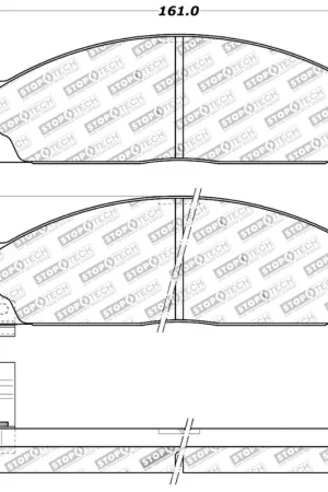 Bargain StopTech Sport Brake Pads w/Shims and Hardware - Rear