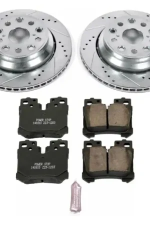 Fan Favorite Power Stop 10-17 Lexus LS460 Rear Z23 Evolution Sport Brake Kit