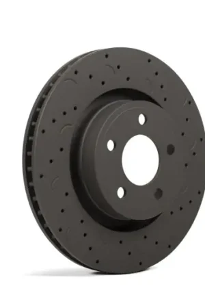 Worldwide Shipping Hawk Talon 2003 Lexus GX470 Drilled and Slotted Rear Brake Rotor Set