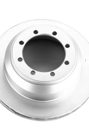 Worldwide Shipping Power Stop 99-04 Ford F-350 Super Duty Rear Evolution Geomet Coated Rotor