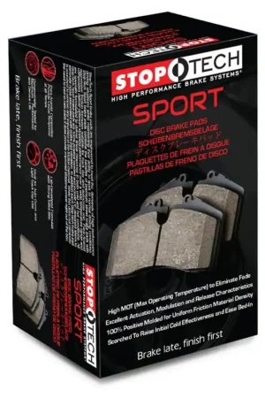 Best Choice StopTech Sport Brake Pads w/Shims - Front