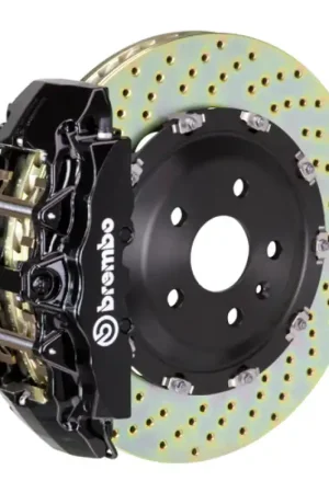 Brembo 00-03 M5/97-03 5-Series Front GT BBK 8 Piston Cast 380x34 2pc Rotor Drilled-Black Fan Favorite