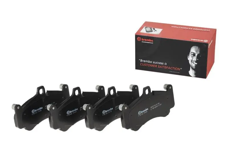 Instant Buy Brembo 14-20 Dodge Charger Front Premium NAO Ceramic OE Equivalent Pad