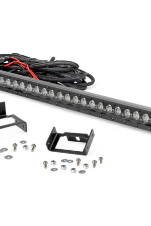 Ford Super Duty 30-inch Black Series Cree LED Grille Kit w/Cool White DRL (Single) Rough Country One Day Deal