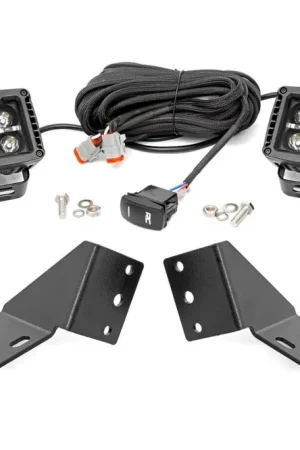 LED Light Kit | Rear Mount | 2" Black Pair | Amber DRL | CFMOTO UFORCE U10 Pro Viral